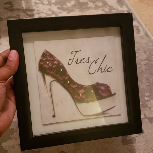 Shoe Theame Wall Art 3 PC set! - Picture 2 of 5